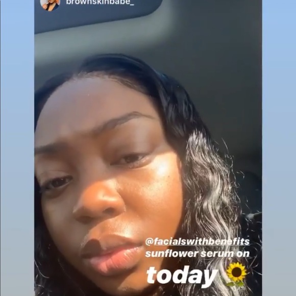 Organic Sunflower Syrup (Face Serum) - Picture 2 of 2